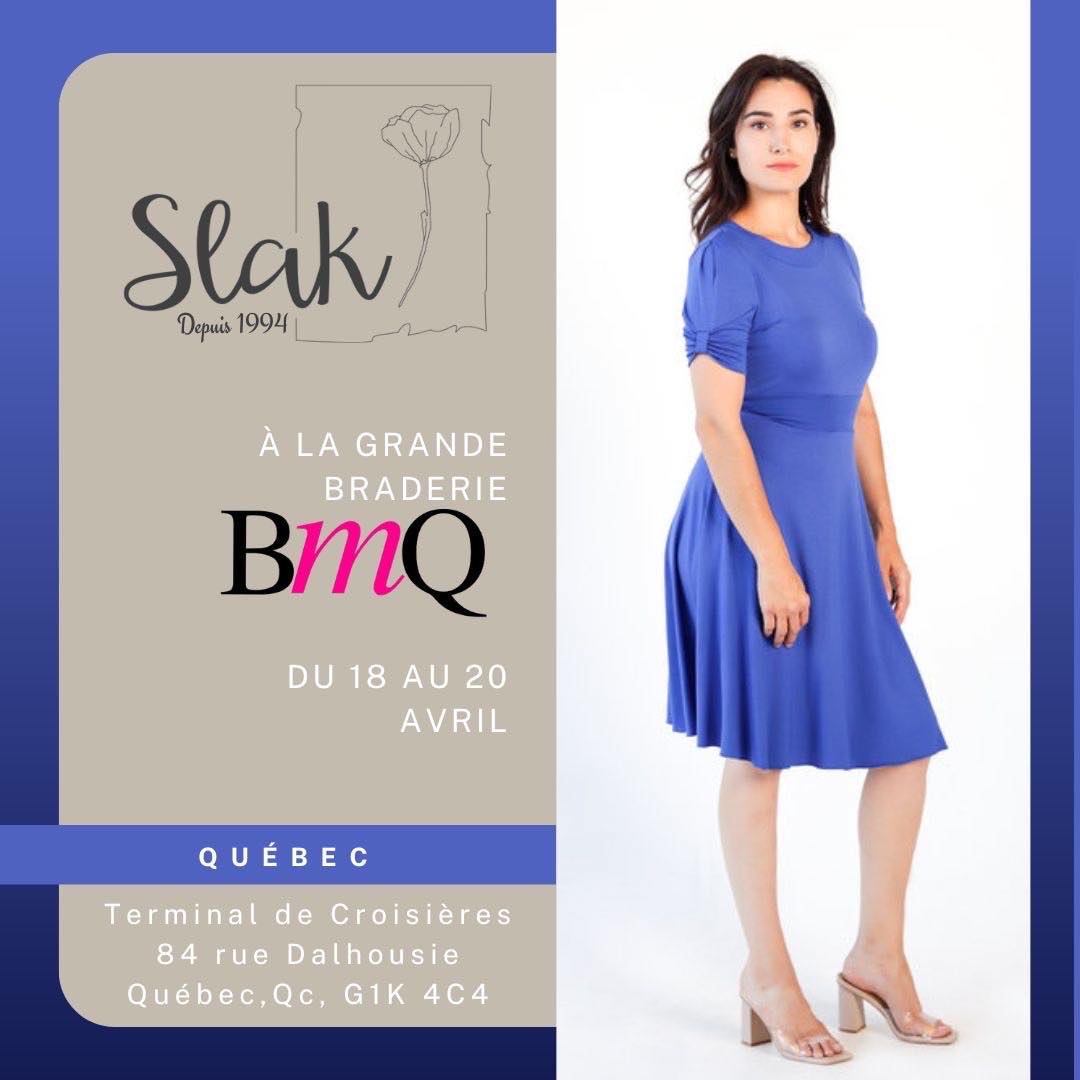 Braderie de mode québécoise à Québec