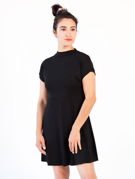 Mini-robe noire